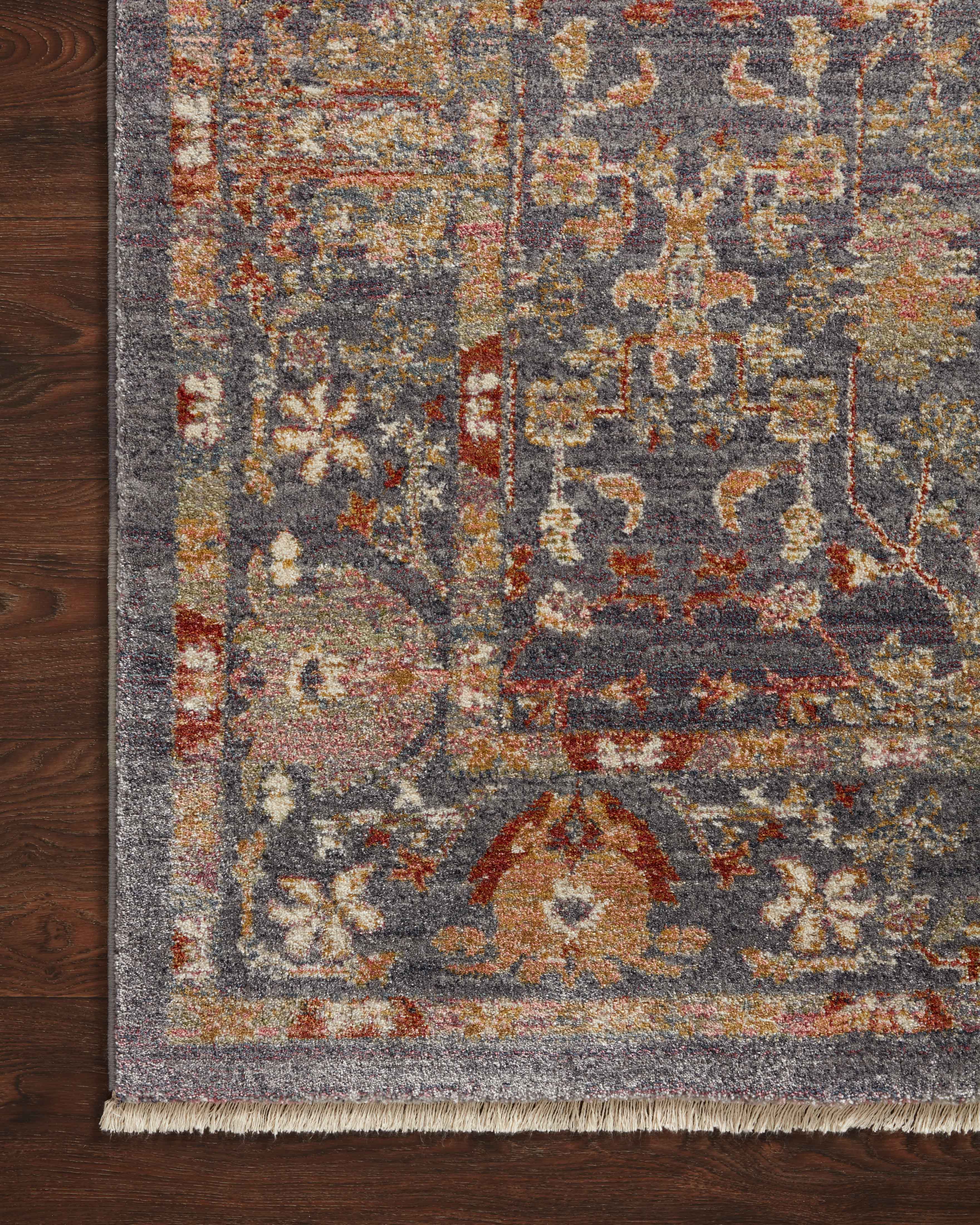 Loloi Rugs Giada Collection Rug in Grey, Multi - 7.8 x 10 feet