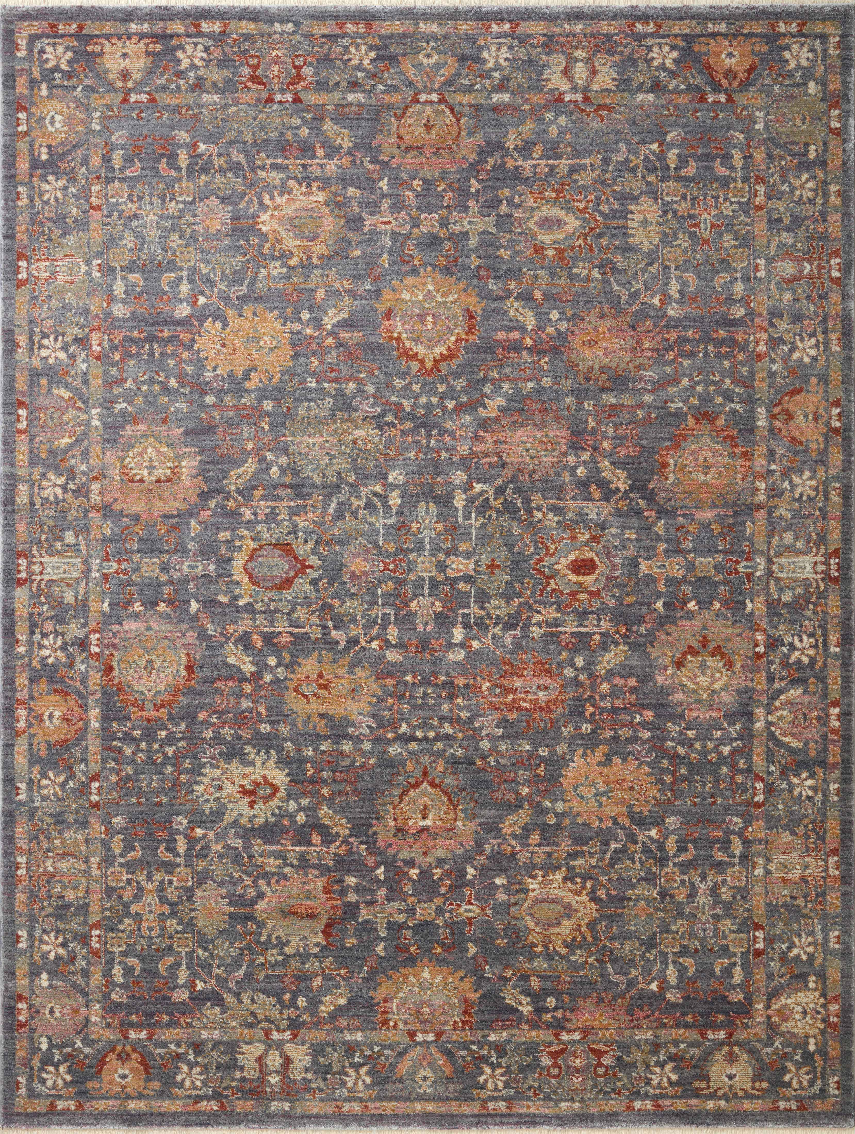 Loloi Rugs Giada Collection Rug in Grey, Multi - 7.8 x 10 feet