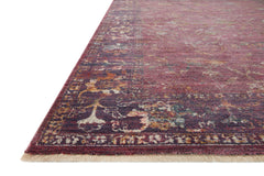Loloi Rugs Giada Collection Rug in Grape, Multi - 7.8 x 10 feet