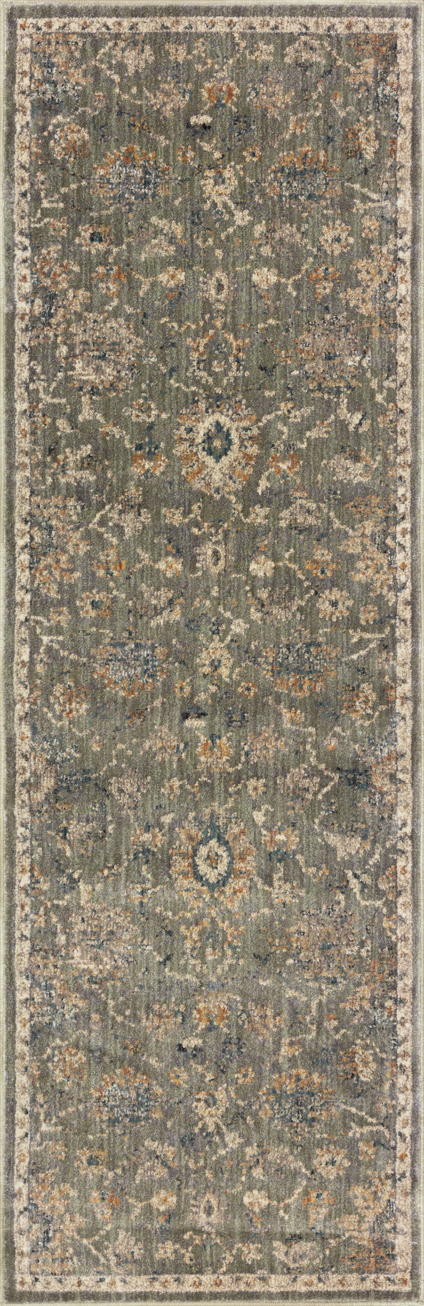 Loloi Rugs Giada Collection Rug in Sage, Gold - 7.8 x 10 feet