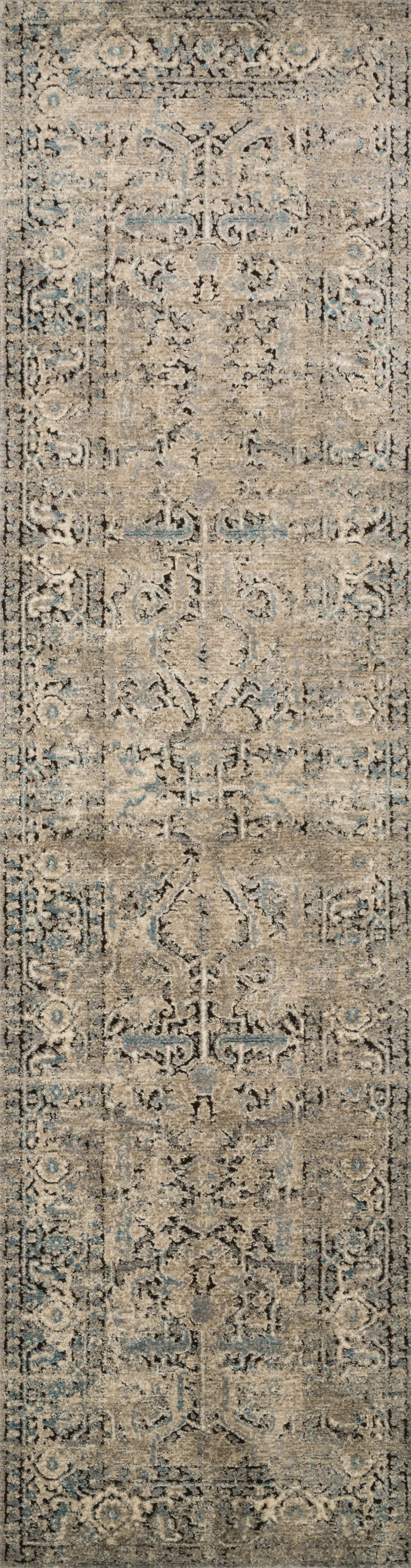 Loloi Rugs Millennium Collection Rug in Grey, Stone - 7.8 x 10.5 feet