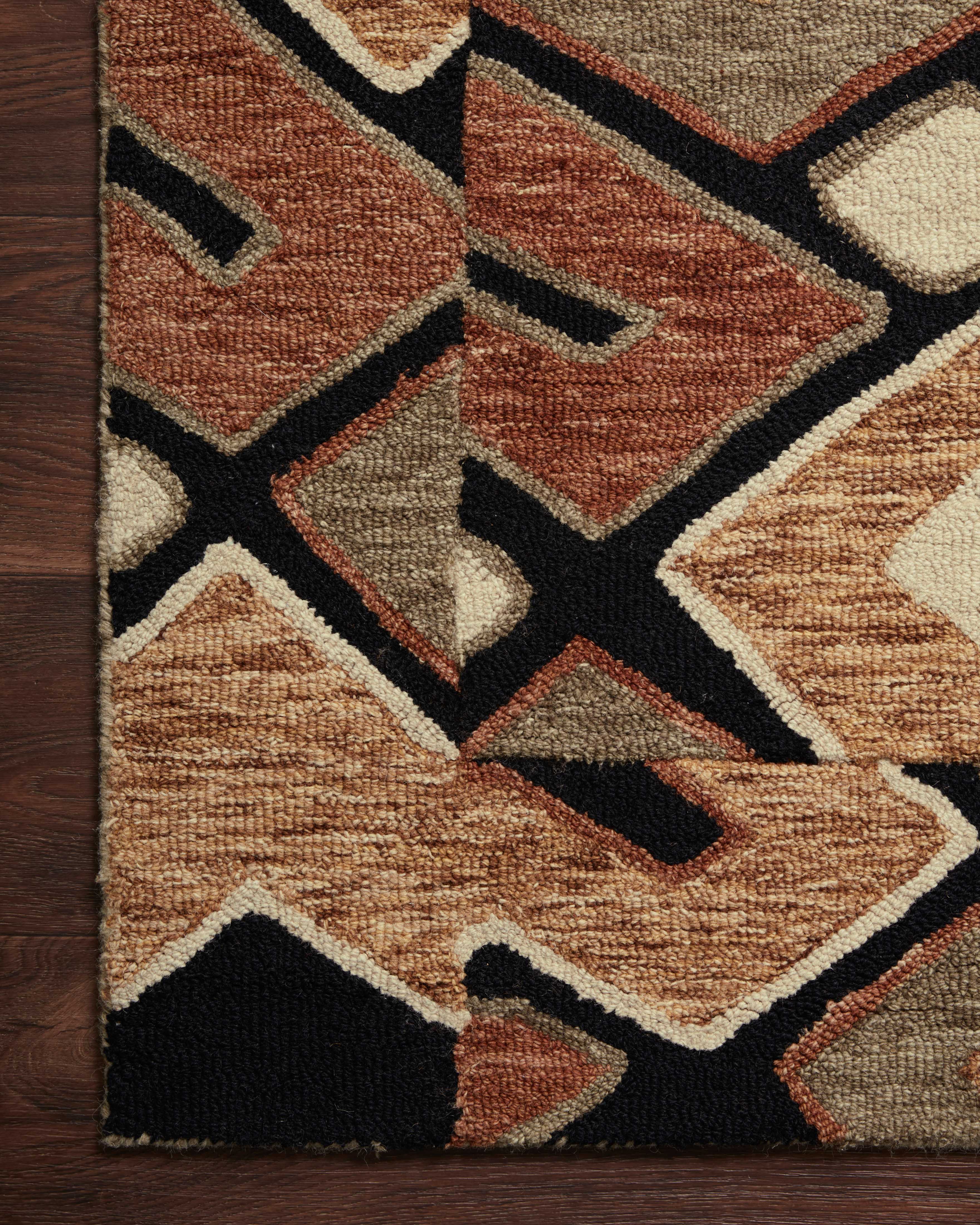Loloi Rugs Nala Collection Rug in Sage, Bark - 8.5 x 12 feet