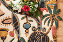 Loloi Rugs Optimism Collection Rug in Ivory, Multi - 7.8 x 9.8 feet