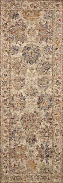 Loloi Rugs Porcia Collection Rug in Natural, Natural - 6.6 x 9.3 feet