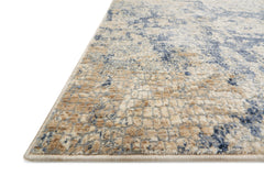 Loloi Rugs Porcia Collection Rug in Beige, Blue - 6.6 x 9.3 feet
