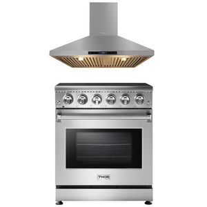Gas Burner / Electric Oven