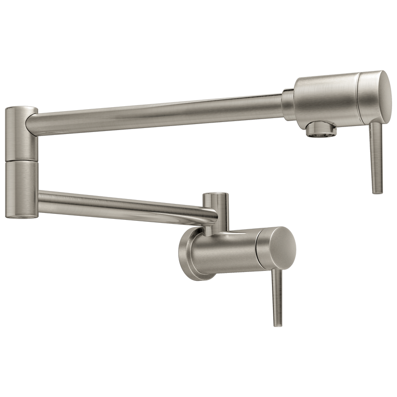 Delta Contemporary Pot Filler in Stainless Steel, 1165LF-SS