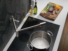 Delta Contemporary Pot Filler in Stainless Steel, 1165LF-SS