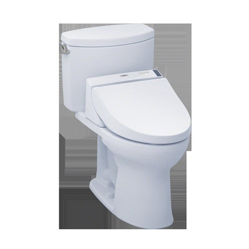 Toto Drake II 1.28 GPF Toilet with WASHLET® C200 Bidet Seat, MW4542044CEFG#01
