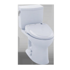 Toto Drake II 1.0 GPF Elongated Two Piece Toilet S300e, MW454574CUFG#01