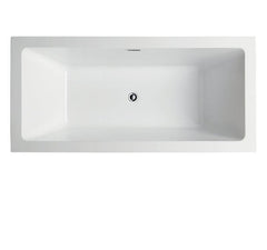 Vanity Art 59 in. x 30 in. Freestanding Soaking Bathtub, VA6814