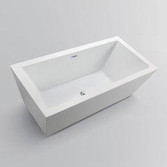Vanity Art 59 in. x 30 in. Freestanding Soaking Bathtub, VA6814