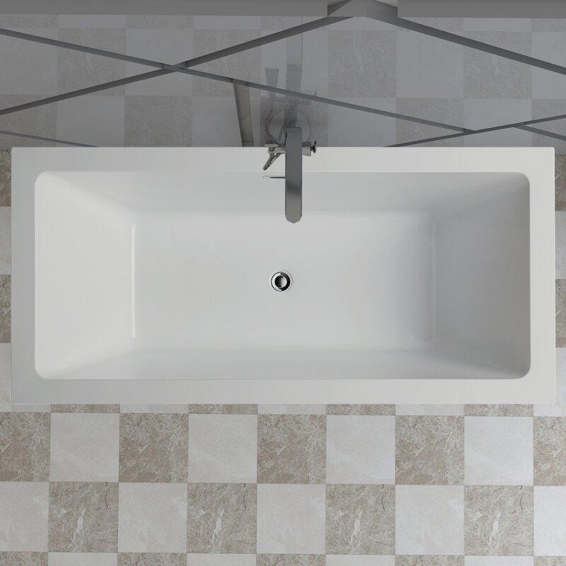 Vanity Art 59 in. x 30 in. Freestanding Soaking Bathtub, VA6814