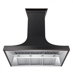 ZLINE 42" Designer Series Oil-Rubbed Bronze Wall Range Hood, 8632B-42