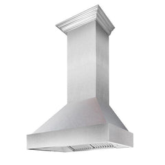 ZLINE 48 in. Kitchen Package with DuraSnow® Stainless Dual Fuel Range, Ducted Vent Range Hood and Dishwasher, 3KP-RASRH48-DW