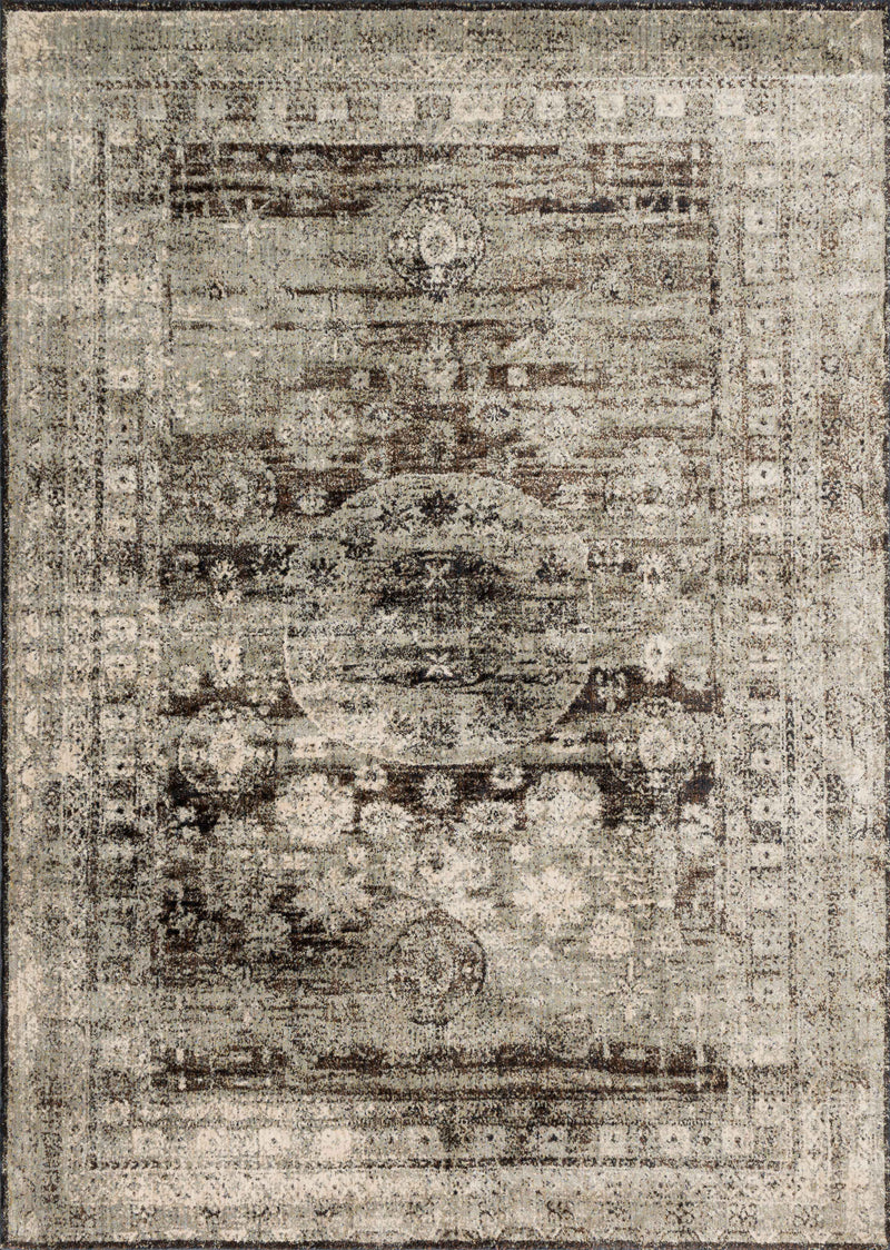 Loloi Rugs Anastasia Collection Rug in Granite - 7.8 x 10.8 feet