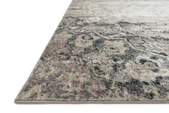 Loloi Rugs Anastasia Collection Rug in Ink, Ivory - 7.8 x 10.8 feet