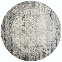 Loloi Rugs Anastasia Collection Rug in Ink, Ivory - 7.8 x 10.8 feet