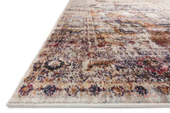 Loloi Rugs Anastasia Collection Rug in Slate, Multi - 6.6 x 9.2 feet