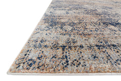 Loloi Rugs Anastasia Collection Rug in Mist, Blue - 7.8 x 7.8 feet