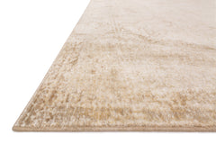 Loloi Rugs Anastasia Collection Rug in Ivory, Lt. Gold - 7.8 x 7.8 feet