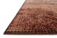 Loloi Rugs Anastasia Collection Rug in Copper, Ivory - 7.8 x 7.8 feet