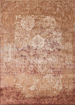 Loloi Rugs Anastasia Collection Rug in Copper, Ivory - 7.8 x 10.8 feet