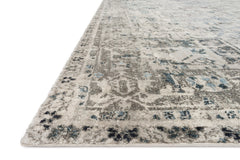 Loloi Rugs Anastasia Collection Rug in Blue, Slate - 7.8 x 10.8 feet