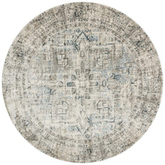 Loloi Rugs Anastasia Collection Rug in Blue, Slate - 7.8 x 10.8 feet