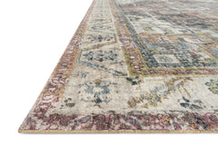 Loloi Rugs Anastasia Collection Rug in Ivory, Multi - 7.8 x 10.8 feet