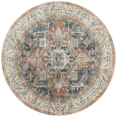 Loloi Rugs Anastasia Collection Rug in Ivory, Multi - 7.8 x 10.8 feet