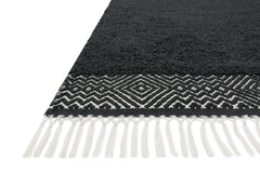 Loloi Rugs Aries Collection Rug in Charcoal - 7.8 x 9.8 feet