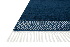 Loloi Rugs Aries Collection Rug in Denim - 7.8 x 9.8 feet