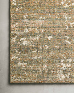 Loloi Rugs Augustus Collection Rug in Moss, Spice - 7.8 x 10.8 feet