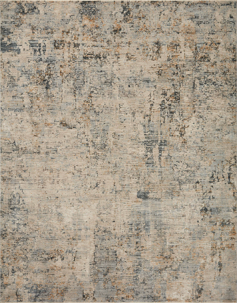 Loloi Rugs Axel Collection Rug in Beige, Sky - 7.8 x 10.2 feet