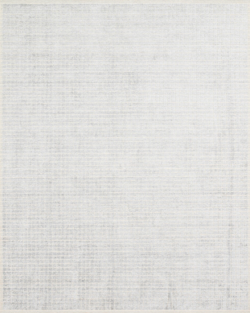 Loloi Rugs Beverly Collection Rug in Silver, Sky - 5.5 x 8.5 feet