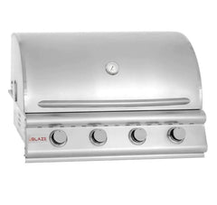 Blaze Outdoor Package - Prelude LBM 32 In. Natural Gas Grill, Side Burner, Refrigerator, Access Door, AP-BLZ-4LBM-NG-2