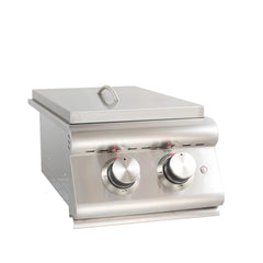 Blaze Outdoor Package - Prelude LBM 32 In. Natural Gas Grill, Side Burner, Refrigerator, Access Door, AP-BLZ-4LBM-NG-2