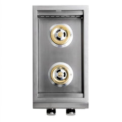 Blaze Outdoor Package - Prelude LBM 32 In. Natural Gas Grill, Side Burner, Refrigerator, Access Door, AP-BLZ-4LBM-NG-2