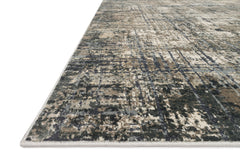 Loloi Rugs Cascade Collection Rug in Marine, Grey - 7.8 x 10.8 feet