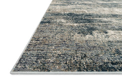 Loloi Rugs Cascade Collection Rug in Ocean, Grey - 7.8 x 10.8 feet