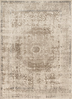 Loloi Rugs Century Collection Rug in Taupe, Sand - 9.3 x 9.3 feet