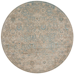 Loloi Rugs Century Collection Rug in Bluestone - 9.3 x 9.3 feet