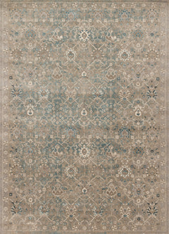 Loloi Rugs Century Collection Rug in Bluestone - 9.3 x 9.3 feet