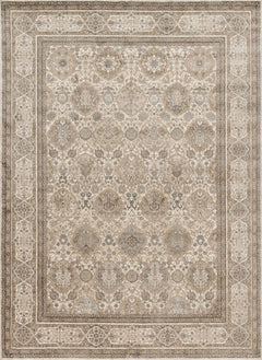 Loloi Rugs Century Collection Rug in Sand, Taupe - 9.3 x 9.3 feet