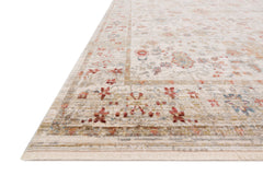 Loloi Rugs Claire Collection Rug in Ivory, Multi - 7.8 x 10.2 feet