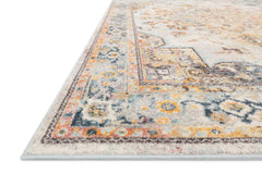 Loloi Rugs Clara Collection Rug in Mist, Multi - 9.3 x 13 feet