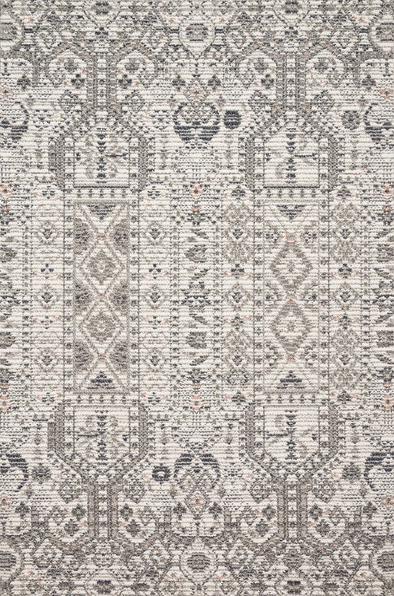 Loloi Rugs Cole Collection Rug in Ivory, Multi - 7.8 x 10.1 feet