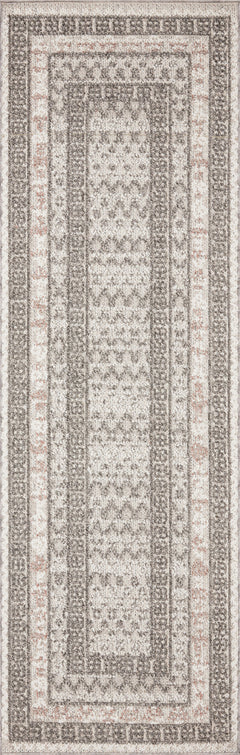 Loloi Rugs Cole Collection Rug in Grey, Multi - 7.8 x 10.1 feet