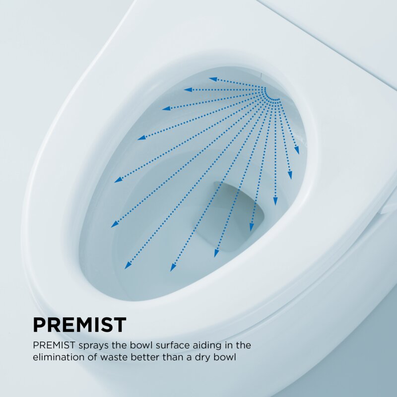 Toto Carolina II 1.28 GPF Elongated One Piece Toilet, MW6442034CEFG#01